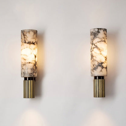 Ansu Alabaster Sconce